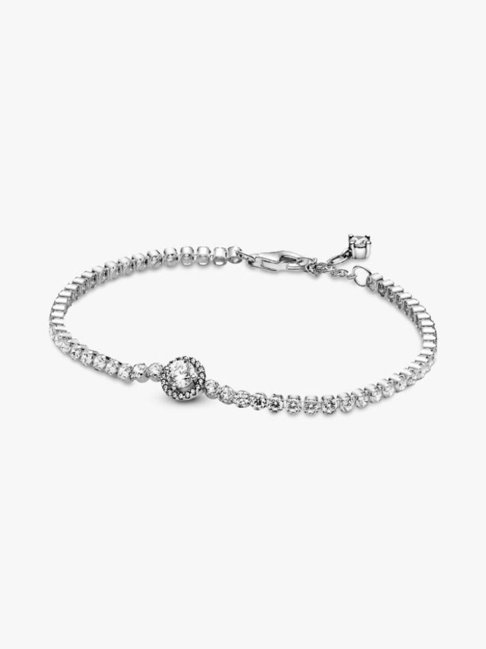 Pandora Sparkling Halo Tennis Bracelet